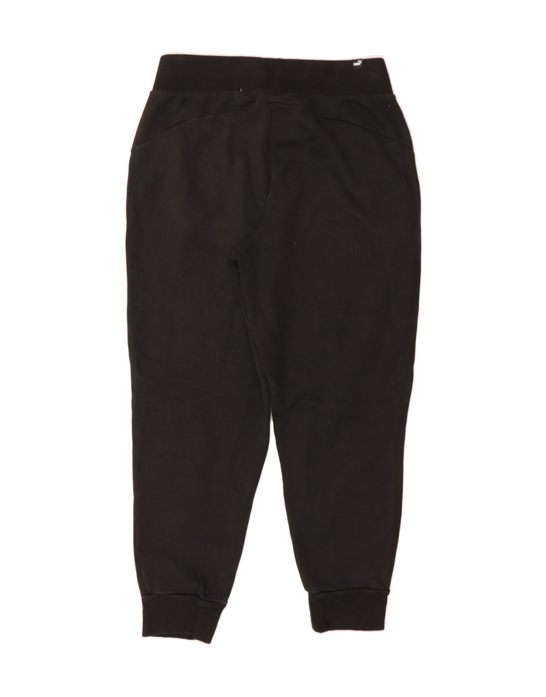 PUMA Womens Tracksuit Trousers Joggers UK 14 Medium  Black Vintage Puma and Second-Hand Puma from Messina Hembry 