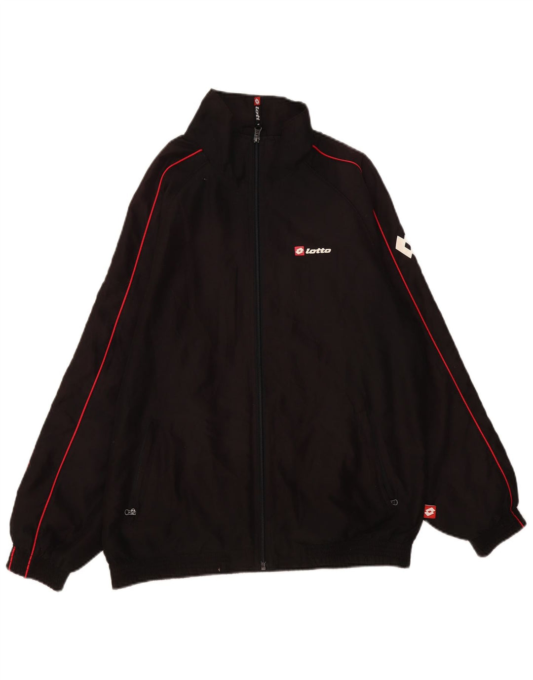 Lotto Veste de Survêtement Homme Noir Moyen Polyester