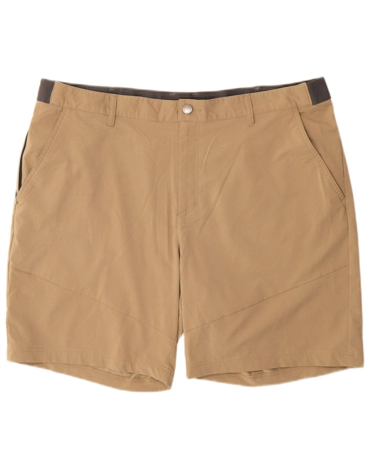 Columbia Short Chino Homme W40 XL Beige Colorblock Polyester