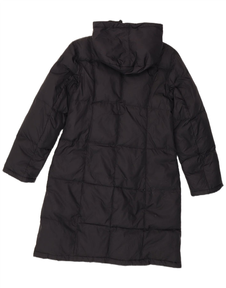 Gas Manteau rembourré à capuche pour femme UK 44 Medium Noir Polyamide