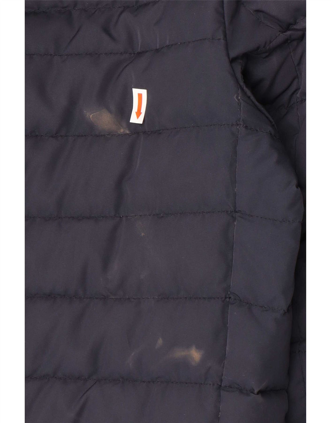 Tommy Hilfiger Veste matelassée à capuche pour homme UK 36 Small Bleu marine Polyester