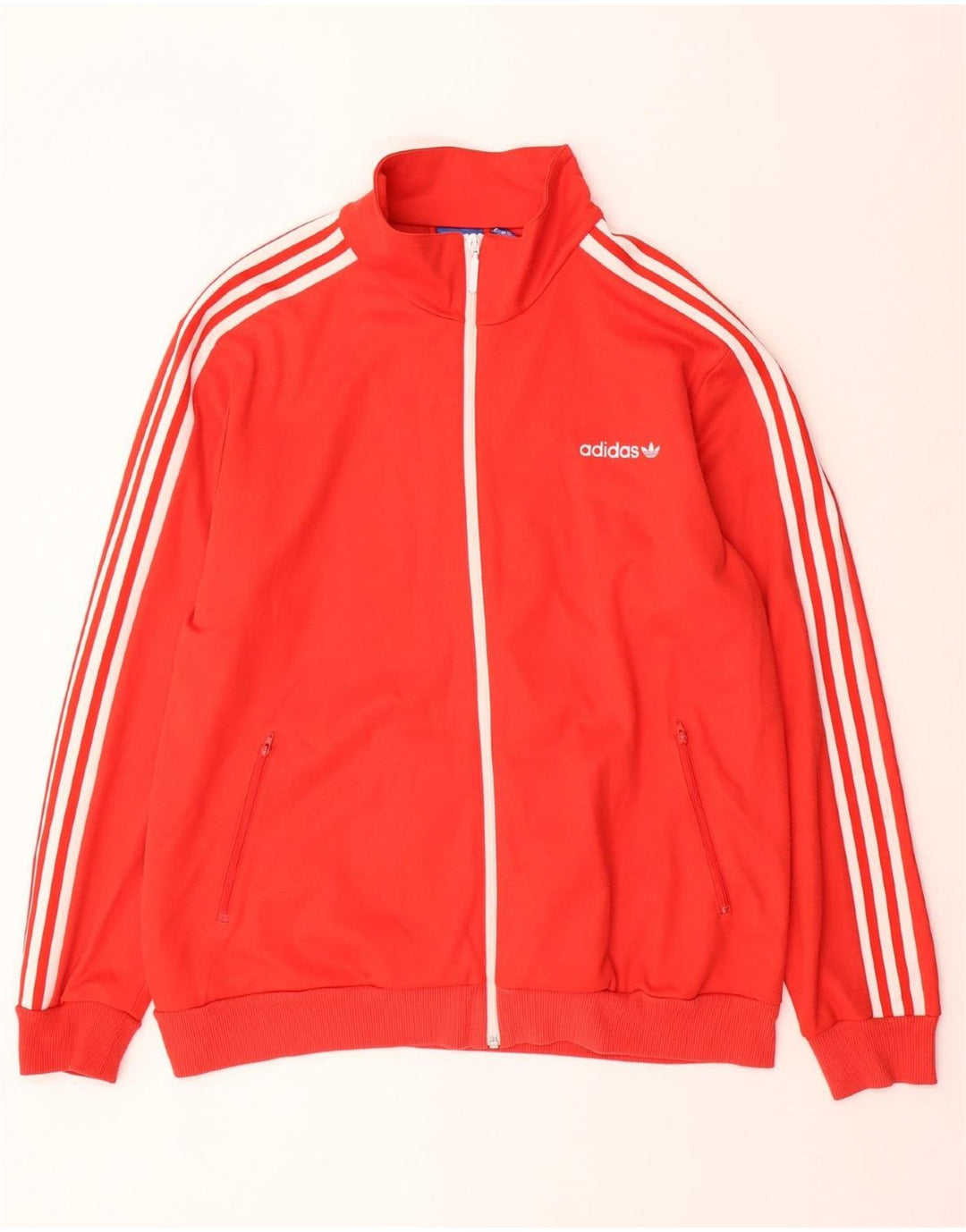 ADIDAS Veste de Survêtement Homme XL Rouge Coton