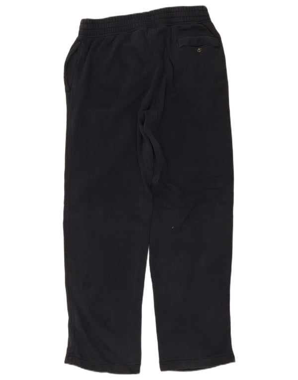 Nike Pantalon de survêtement graphique en coton bleu marine moyen