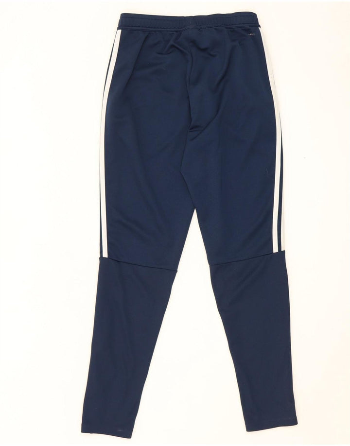 Adidas Pantalon de survêtement Climalite pour homme Petit bleu marine Polyester