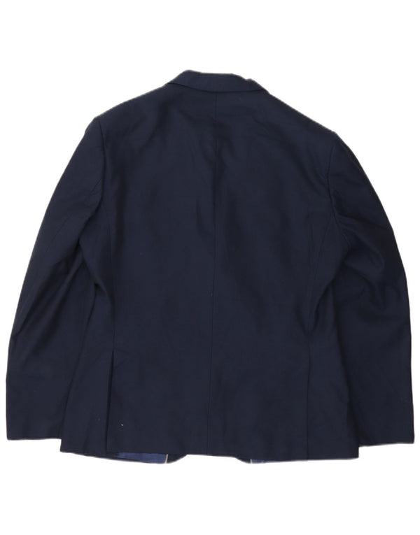 Marks & Spencer Veste blazer à 2 boutons pour homme EU 48 Bleu marine moyen