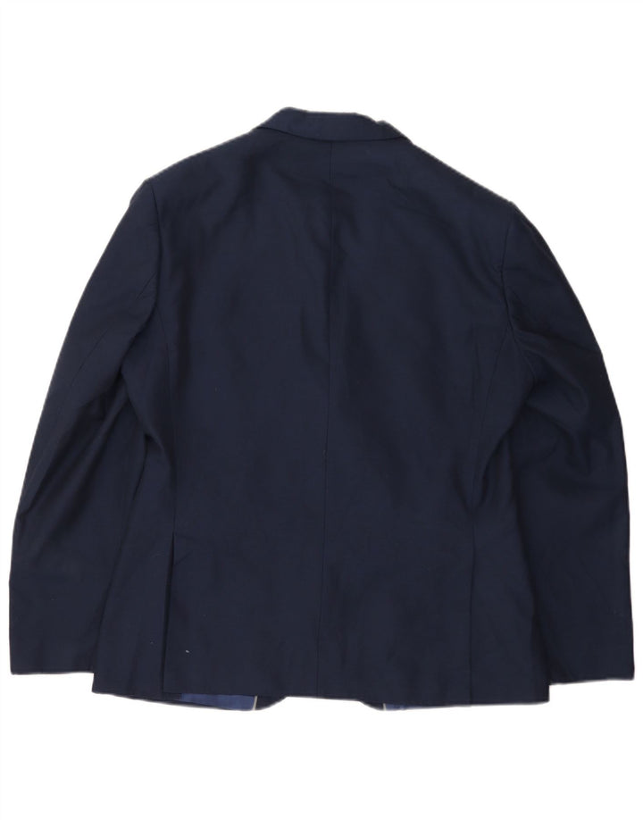 Marks & Spencer Veste blazer à 2 boutons pour homme EU 48 Bleu marine moyen