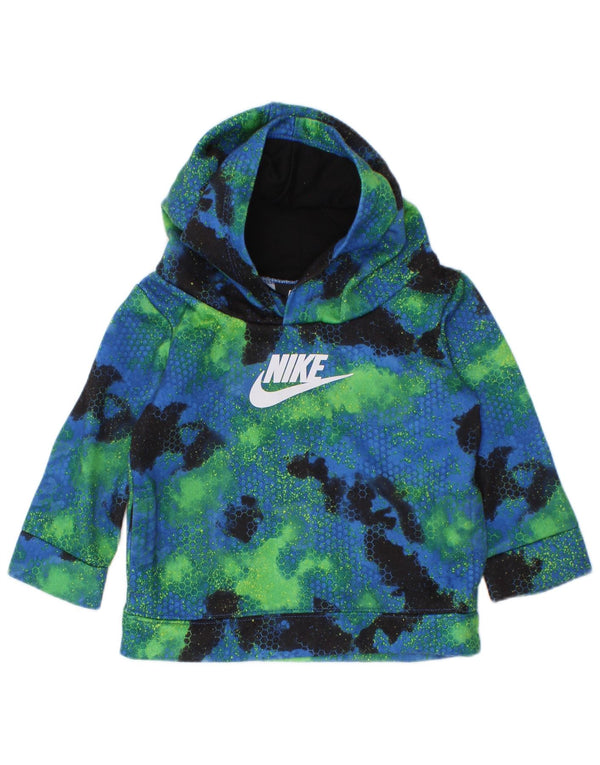 Nike Pull à capuche graphique pour bébé garçon 12-18 mois Multicolore Tie Dye