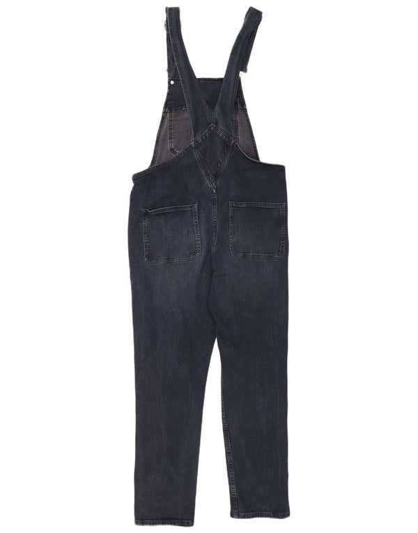 Fat Face Salopette Slim Jeans Femme UK 10 Small W32 L27 Bleu Marine Coton