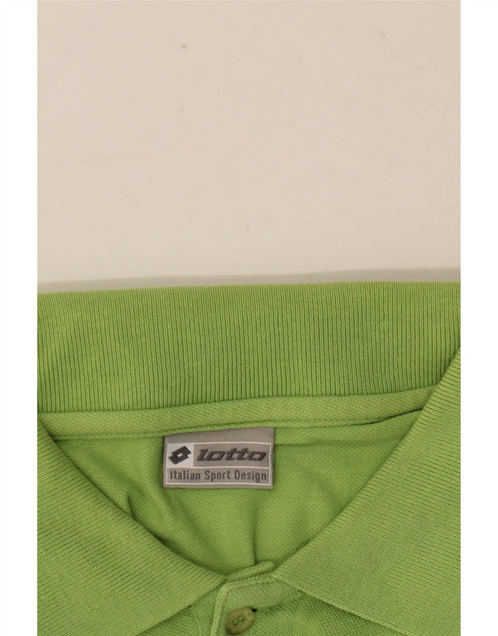 Lotto Polo Homme XL Vert