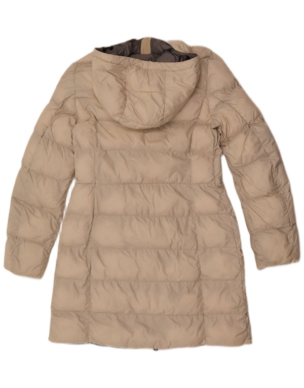 Colmar Femme Manteau Rembourré À Capuche IT 42 Medium Blanc Polyamide