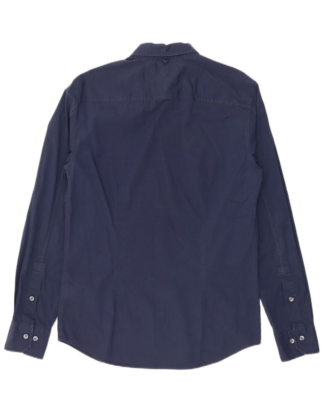 Tommy Hilfiger Chemise Slim Fit Homme Bleu Marine Moyen Coton