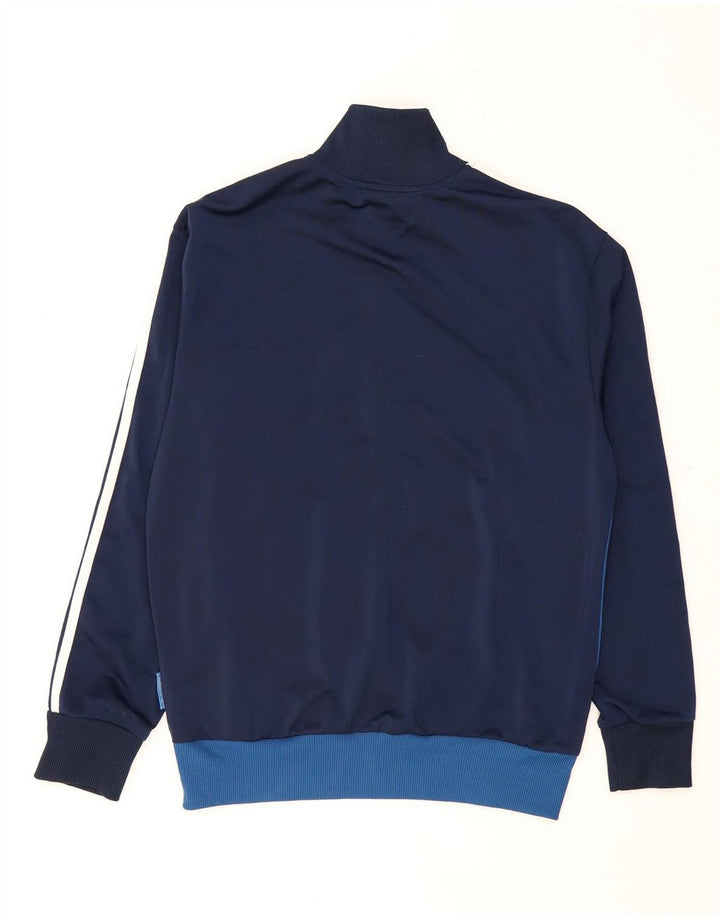 ADIDAS Veste de survêtement pour homme en polyester color block bleu marine moyen