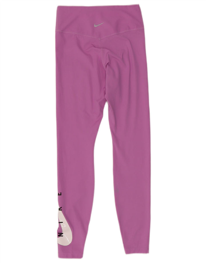 Nike Legging graphique Dri Fit pour femme UK 8 Small Rose