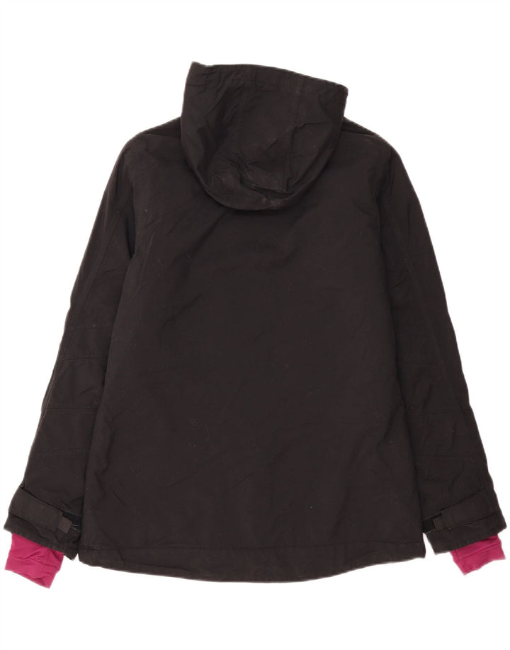 Carhartt Veste coupe-vent à capuche pour femme US 8/10 Polyester noir moyen