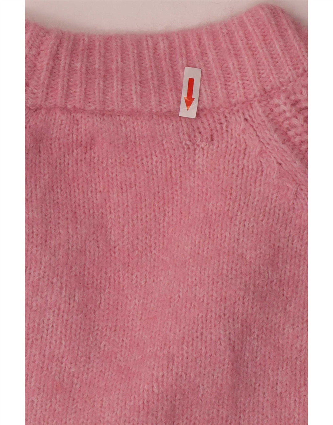 vintage Femme Cardigan Pull UK 14 Rose Moyen