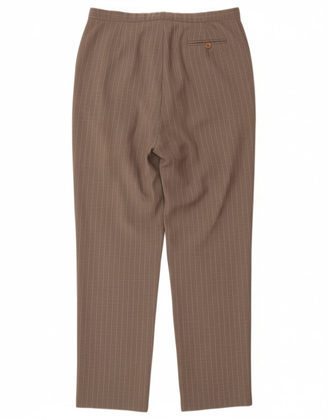 LAURA ASHLEY Pantalon de costume taille haute pour femme UK 16 Large W32 L31 Gris