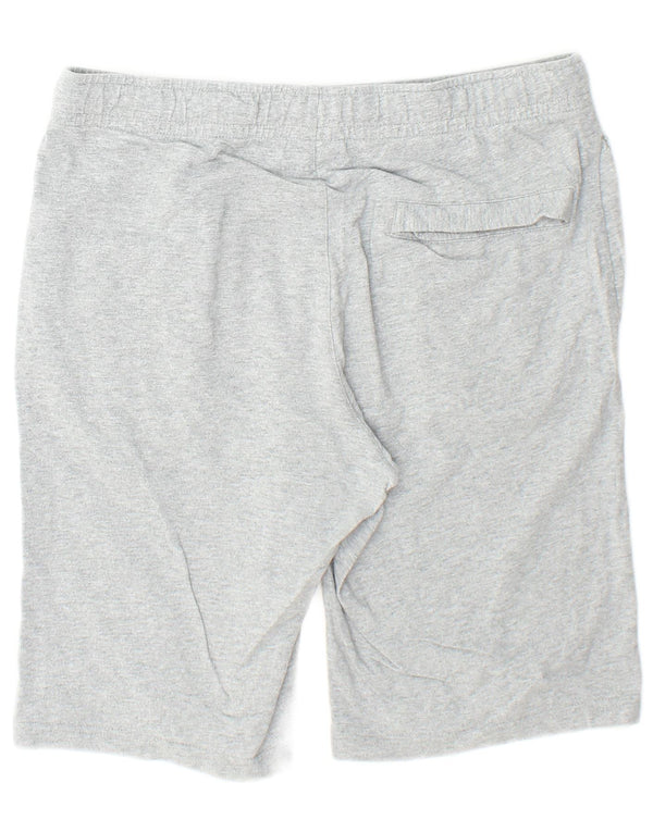 Nike Short de sport en coton gris moyen pour homme