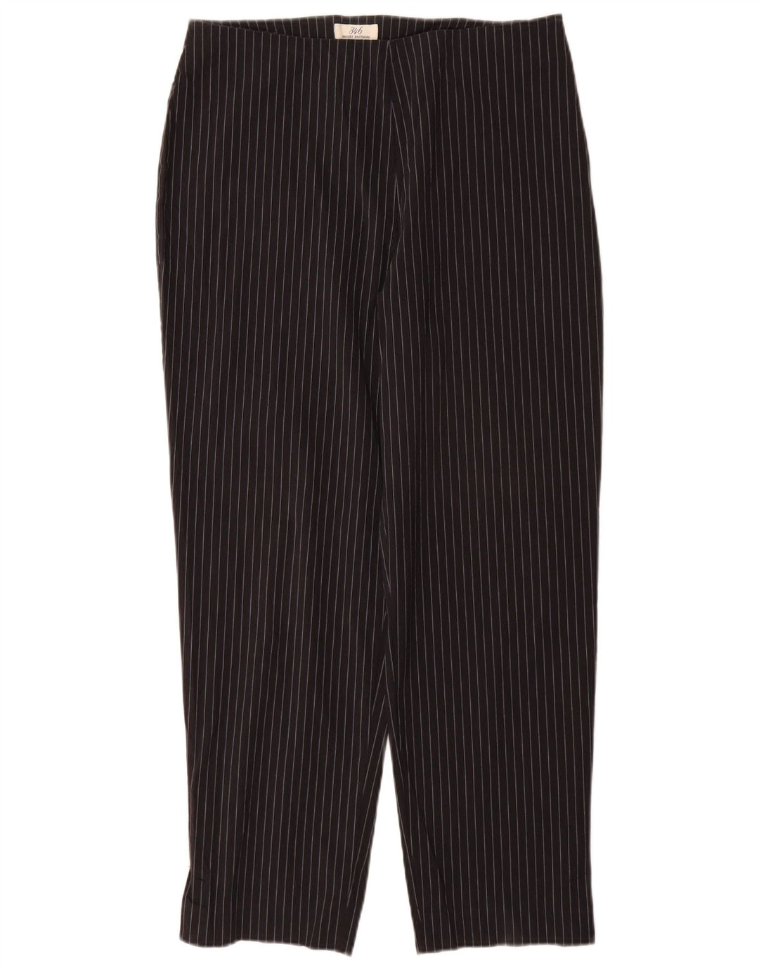 BROOKS BROTHERS Pantalon décontracté 346 pour femme US 12 Large W30 L28 Noir