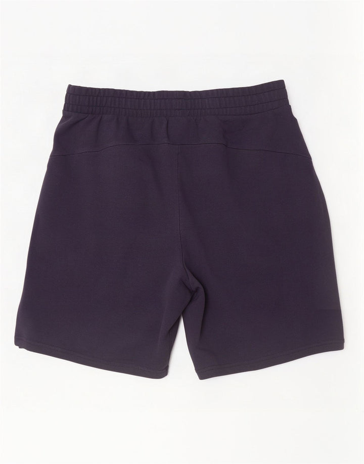 Puma Short de sport pour homme en coton bleu marine Taille L