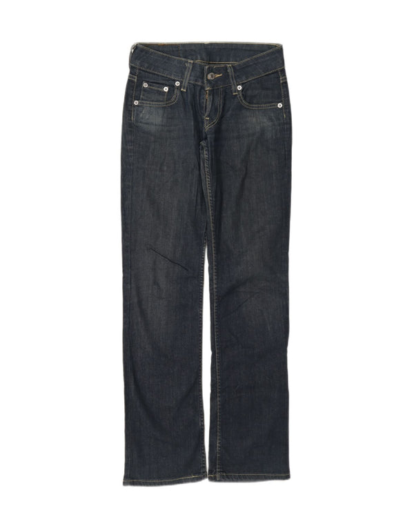 Levi's Jean Droit Femme W26 L32 Bleu Marine Coton