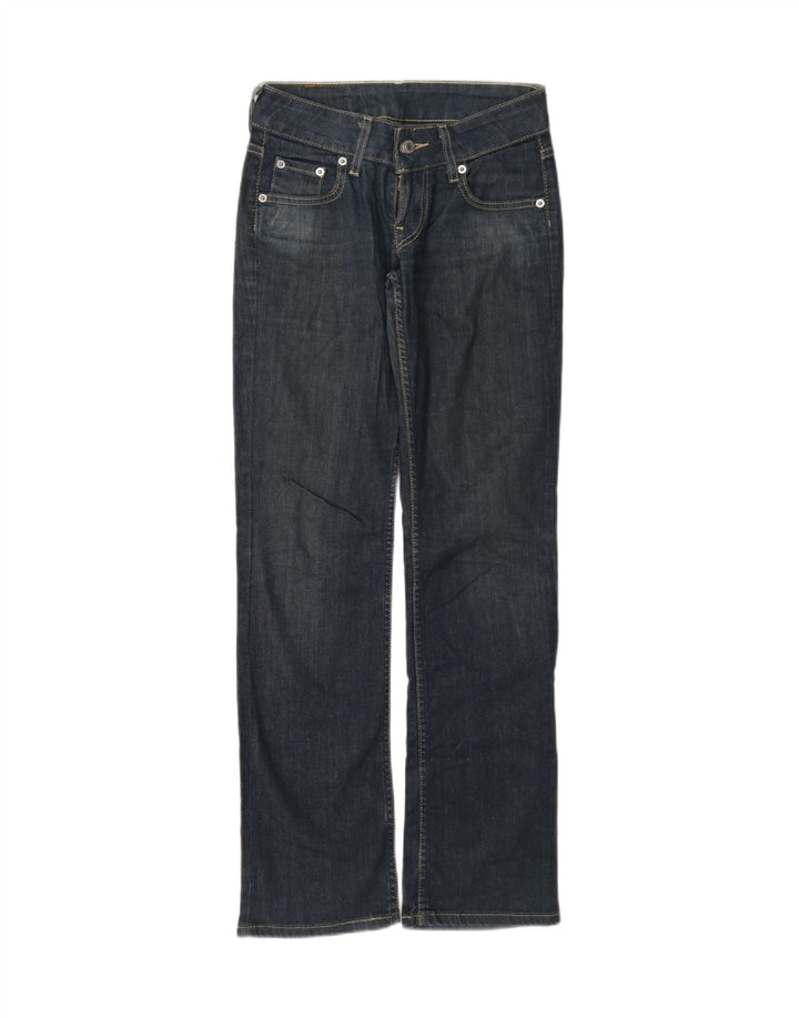 Levi's Jean Droit Femme W26 L32 Bleu Marine Coton