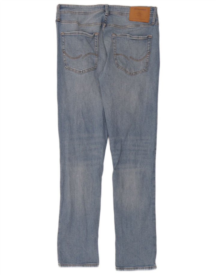 Jack & Jones Jean Slim Femme W32 L32 Bleu Coton