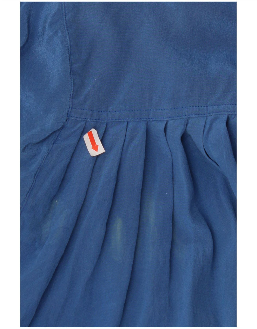MAX MARA Robe chemise surdimensionnée à manches courtes pour femme UK 12 Bleu moyen