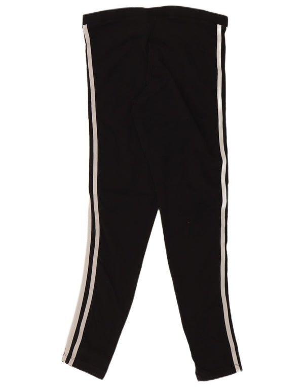 Adidas Leggings Femme UK10 Petit Noir Coton