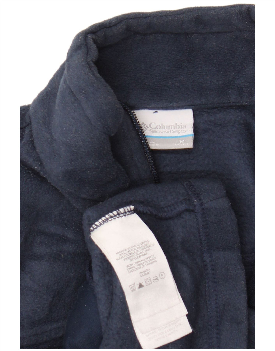 Columbia Veste Polaire Fille 10-11 ans Bleu Marine Moyen Polyester