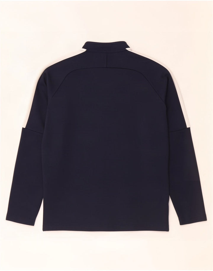 Haut de survêtement Nike Dri Fit Pullover pour garçon 10-11 ans Bleu marine moyen