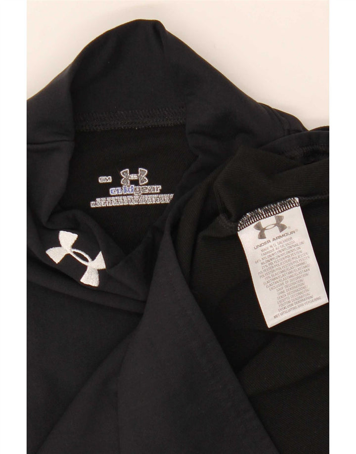 Under Armour Cold Gear Top Manches Longues Homme Noir Petit Polyester