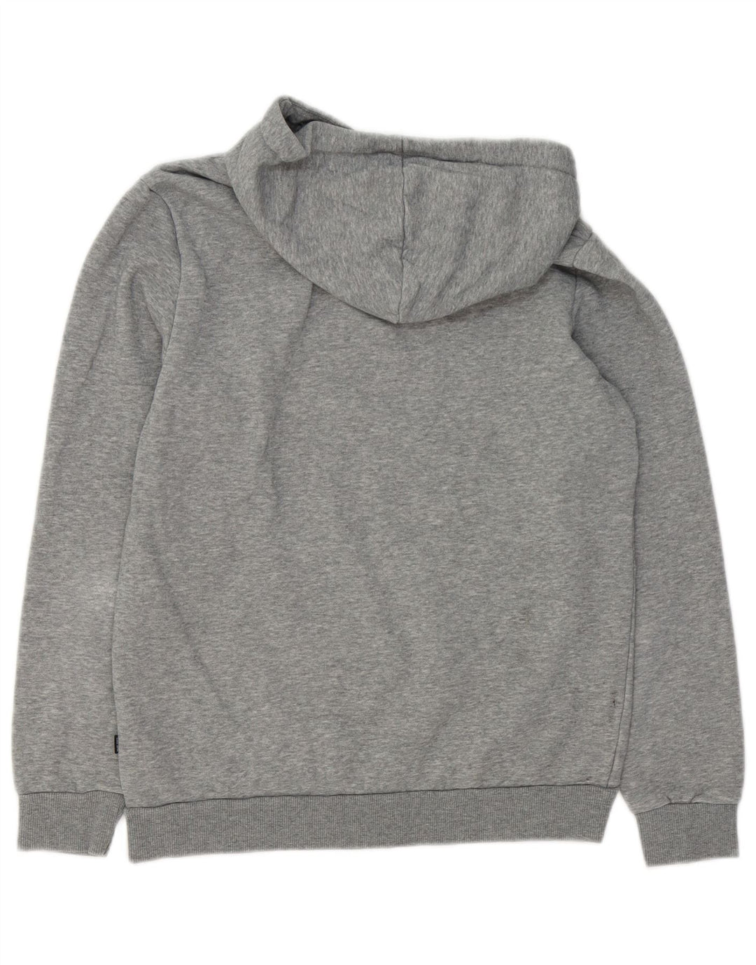 PUMA Pull à capuche graphique homme petit gris coton