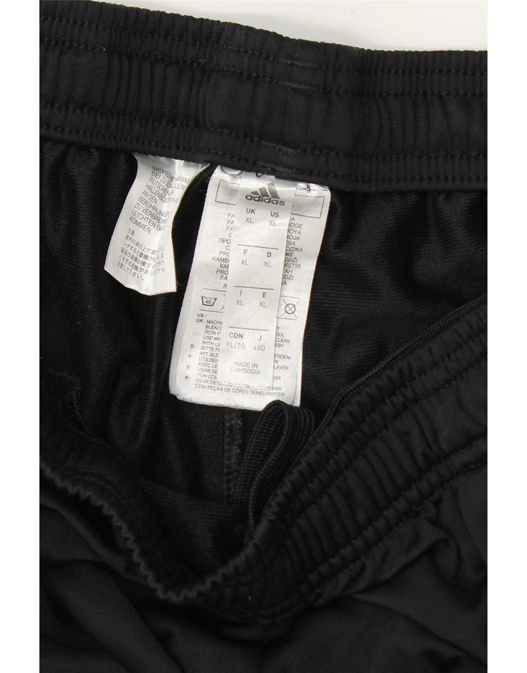 Adidas Pantalon de survêtement pour homme Joggers XL Noir Polyester