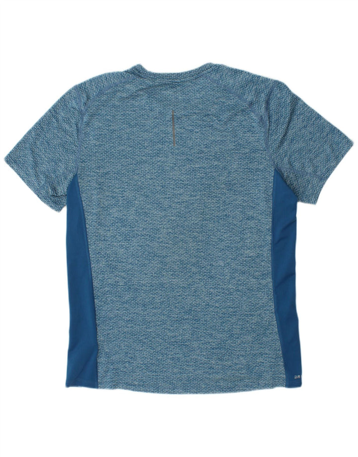 NIKE T-Shirt Dri Fit Homme Bleu Moyen Polyester