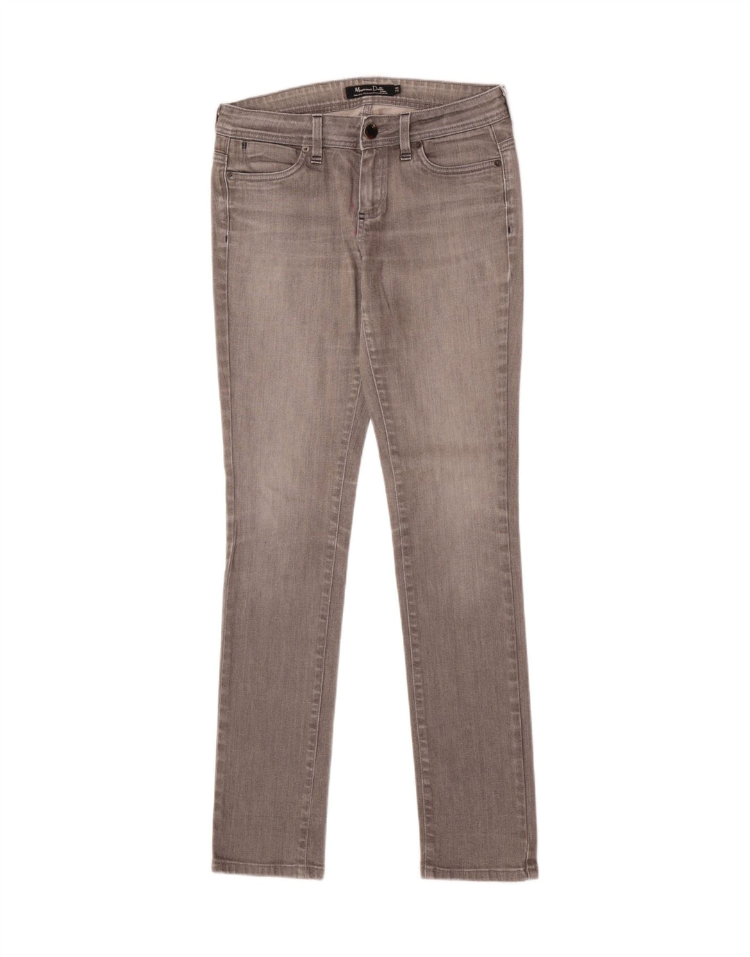Massimo Dutti Jean skinny femme W28 L33 coton gris
