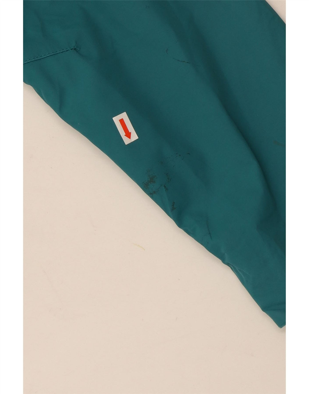 Jack Wolfskin Veste de pluie à capuche pour femme UK 18 XL Turquoise Polyamide
