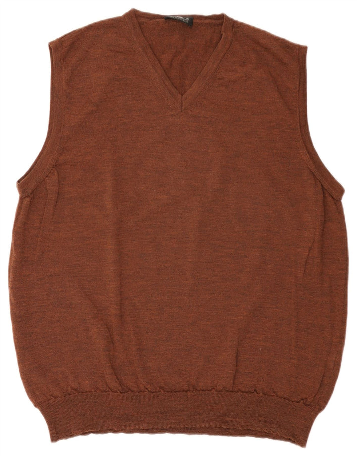 MAYSER Débardeur Homme IT 56 XL Marron Laine