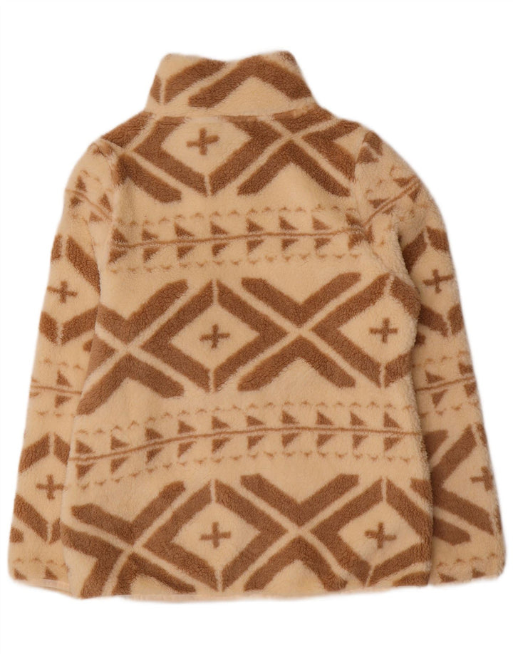 Basile Veste polaire pour femme UK 14 Large Beige Fair Isle Polyester