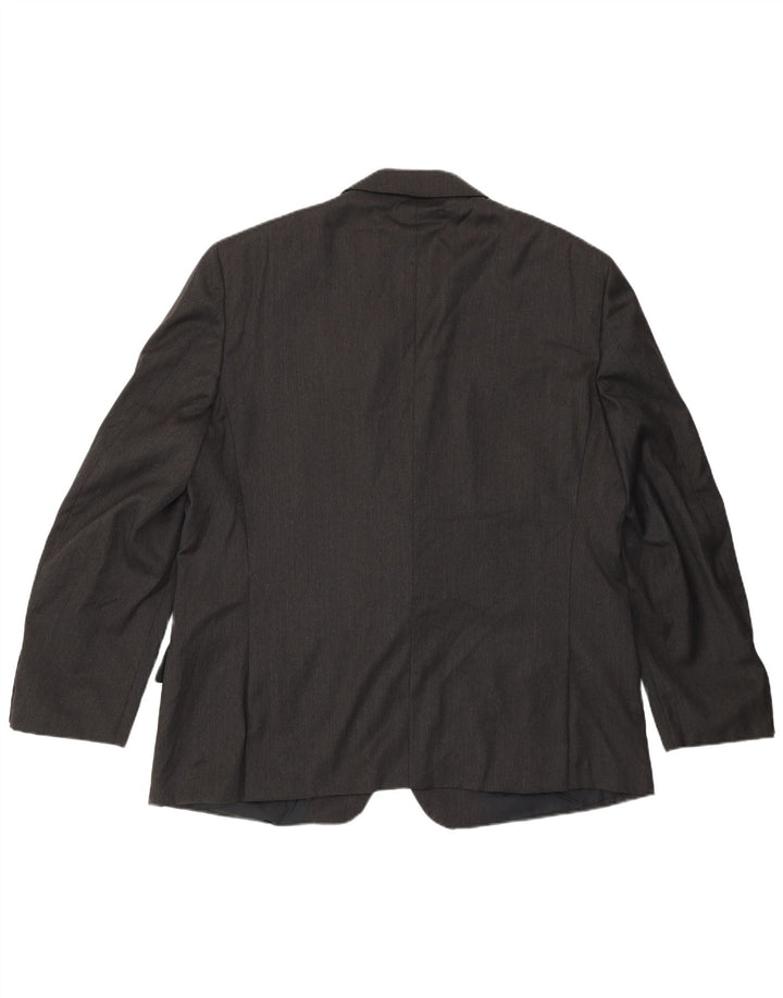 CANTARELLI Veste Blazer 2 Boutons Loro Piana Homme IT 58 4XL Gris