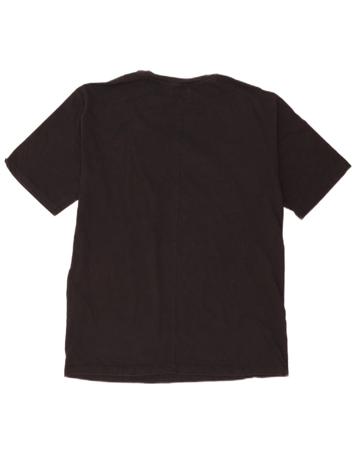 Converse T-Shirt Graphique Top XS Noir Coton Homme