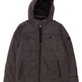 Jack & Jones Veste matelassée à capuche garçon 15-16 ans Gris chiné