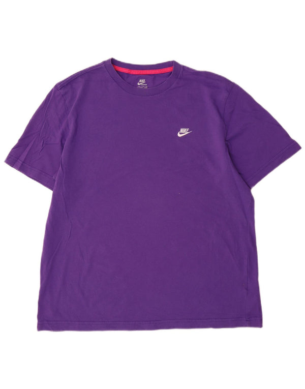 Nike T-shirt pour homme UK 46/48 XL Violet Coton
