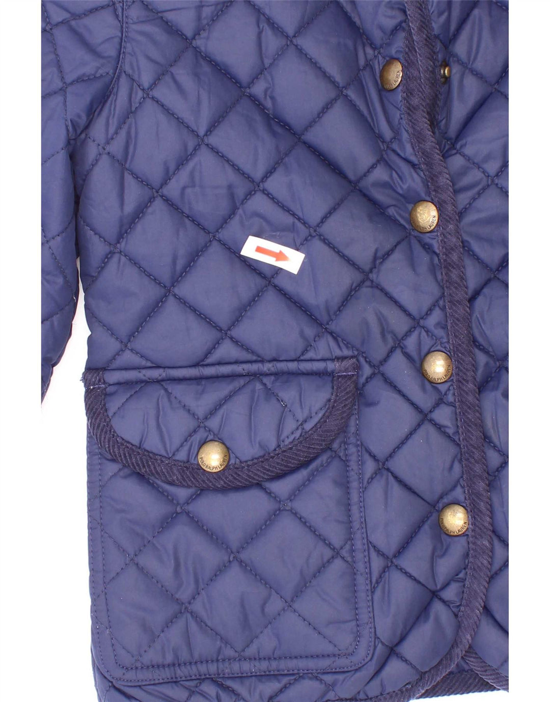 Polo Ralph Lauren Veste matelassée fille 5-6 ans bleu marine polyester