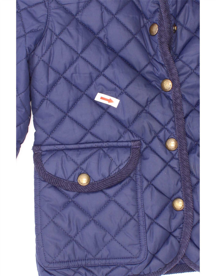 Polo Ralph Lauren Veste matelassée fille 5-6 ans bleu marine polyester