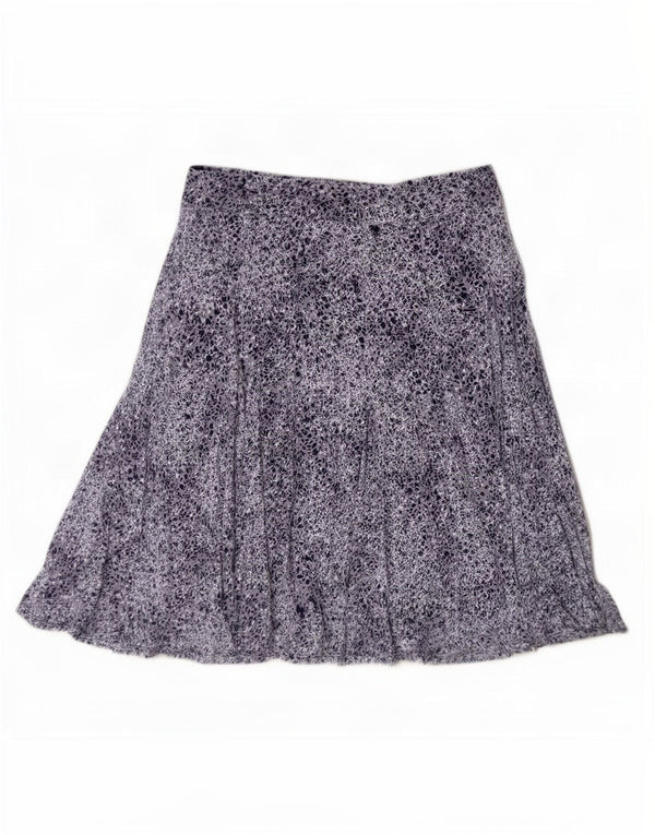 Marks & Spencer Jupe trapèze Per Una pour femme UK 14 Large W32 Bleu marine
