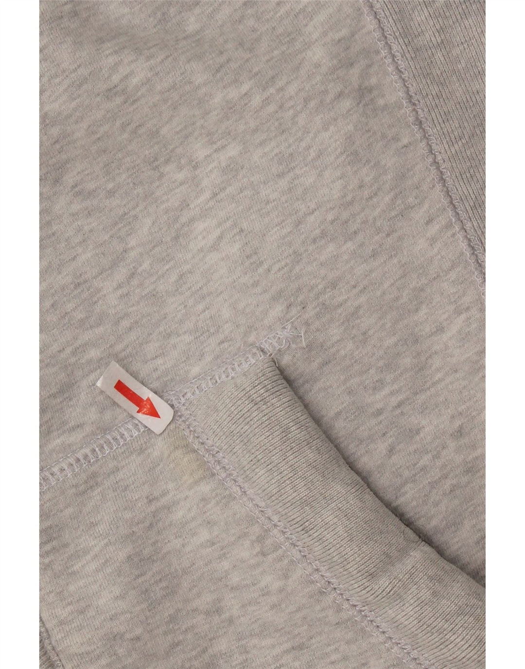 SUPERDRY Pull à capuche zippé graphique pour hommes, petit coton gris