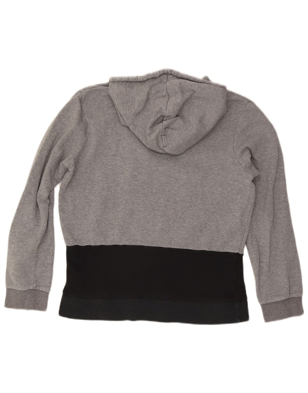 Jordan Pull à capuche graphique pour homme en coton color block gris moyen