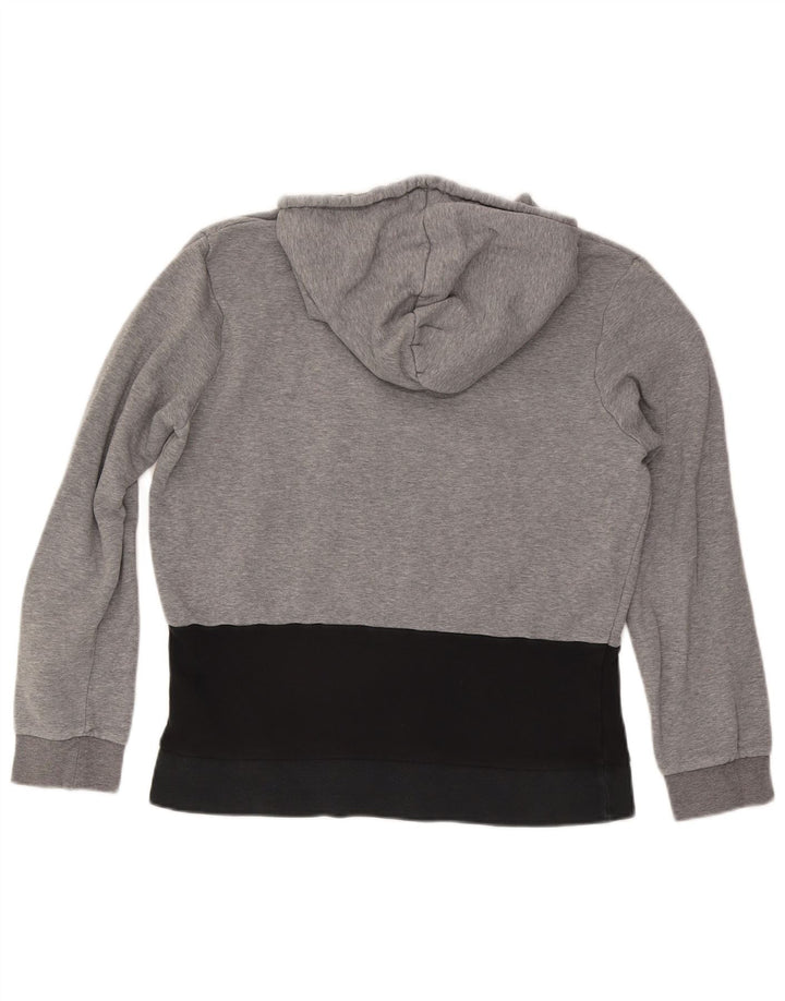 Jordan Pull à capuche graphique pour homme en coton color block gris moyen