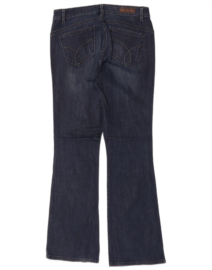 Calvin Klein Jeans Bootcut Femme US 8 Medium W29 L31 Bleu Marine Coton