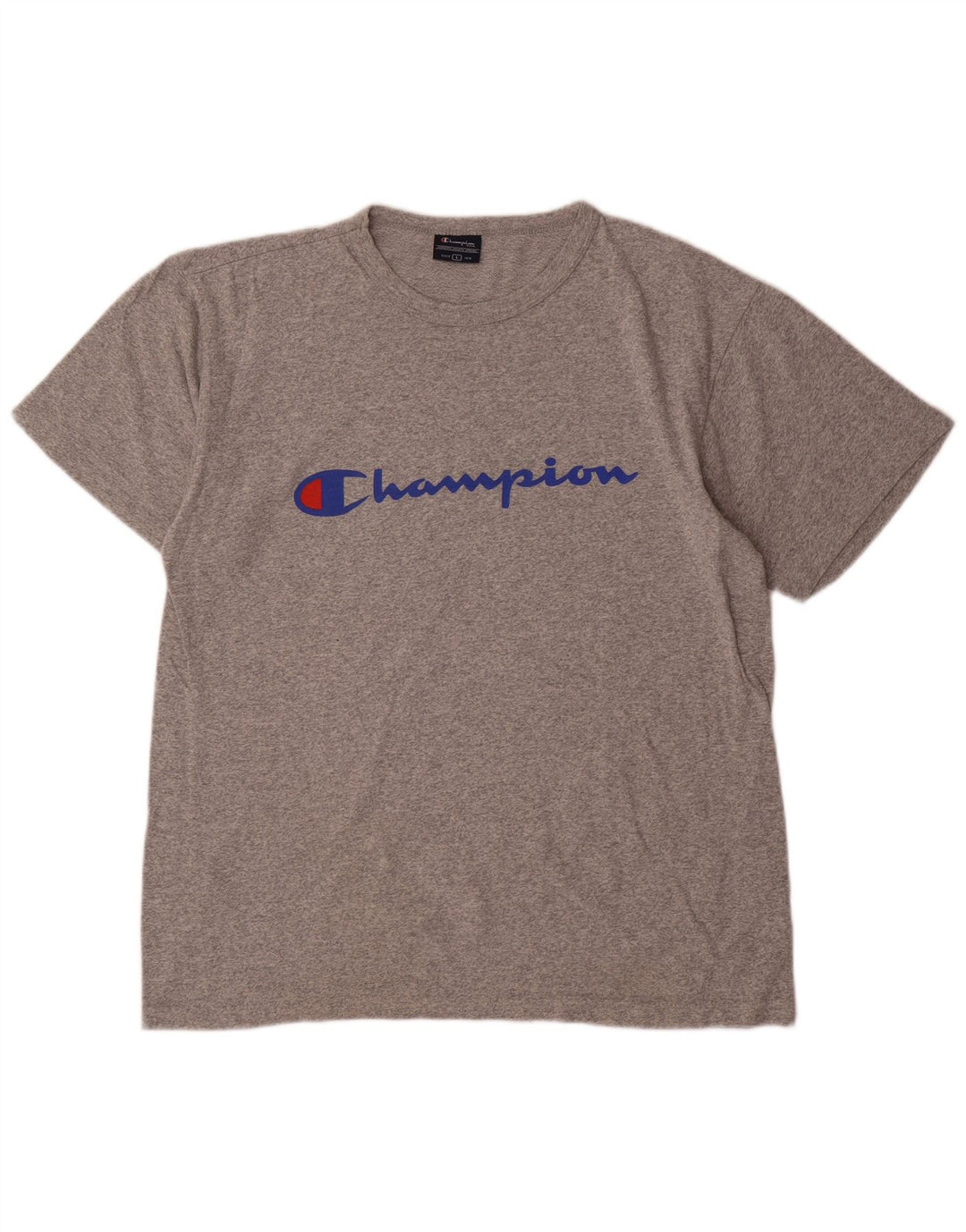 Champion T-Shirt Graphique Homme Grand Gris Moucheté